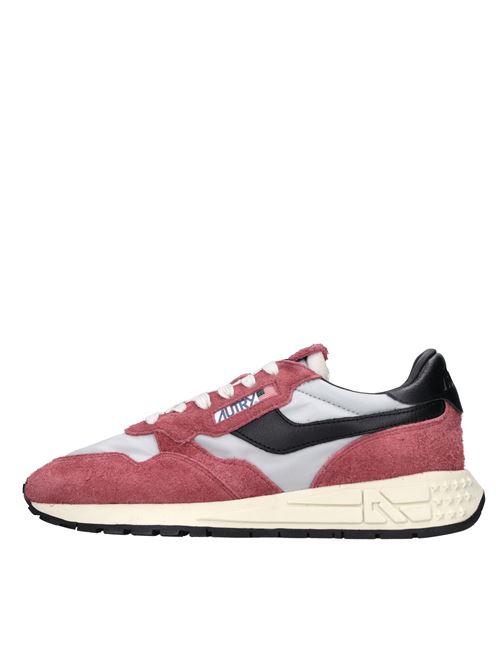 Sneakers in pelle camoscio e tessuto AUTRY | WWLM HN07GRIGIO-ROSSO-NERO